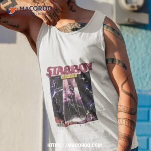 The Weeknd Starboy World Tour 221 Merch Shirt 3 the weeknd starboy world tour 221 merch shirt tank top 1