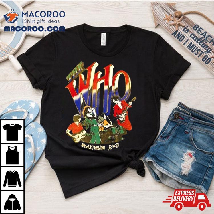 The Who Maximum R&b 2023 T Shirt The Who Maximum R&b 2023 T Shirt