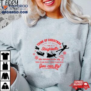 Think Of Christmas Peter Pan Inspired You Can Fly Shirt 3 Think Of Christmas Peter Pan Inspired You Can Fly Tshirt