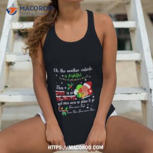 This Yarn Is So Delightful One More Row Christmas Tank Top 4