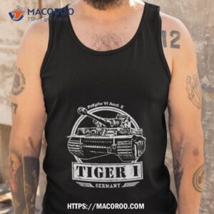 Tiger I Ww2 Tank Vintage Tank Top