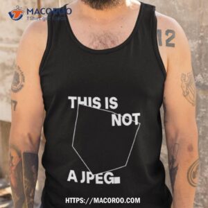 Tinaj This Is Not A Jpeg Tank Top