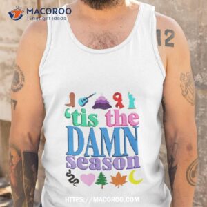 Tis The Damn Season Ugly Christmas Tank Top