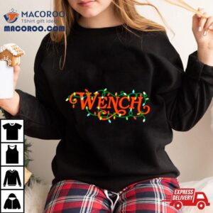 Toast Wench Christmas Lights Tshirt