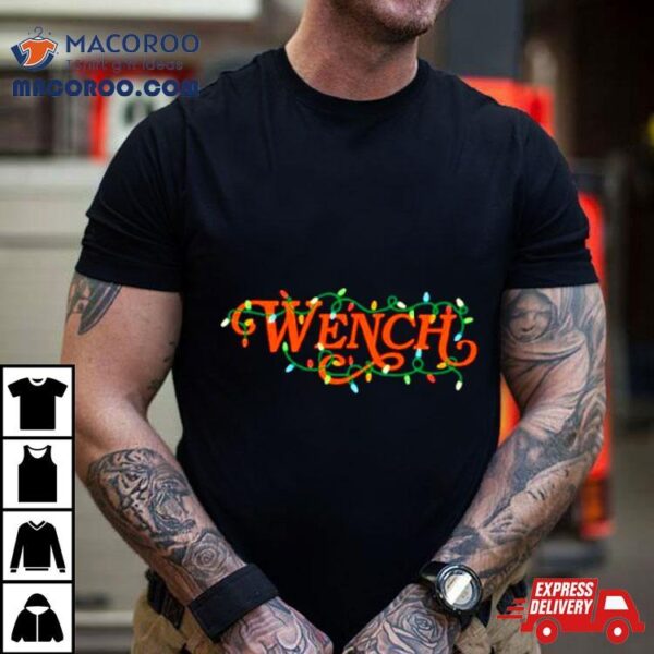 Toast Wench Christmas Lights Shirt