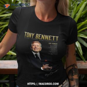 Tony Bennett Sheet Music Anthology Shirt