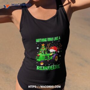Tractor Nothing Runs Like A Reindeere Christmas Shirt