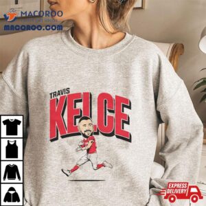 Travis Kelce Caricature Patrick Mahomes Kansas Tshirt