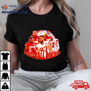 Travis Kelce Kc Chiefs Football Rocks Tshirt