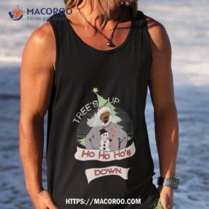 Tree S Up Ho Ho Ho S Down Snoop Dogg Christmas Tank Top