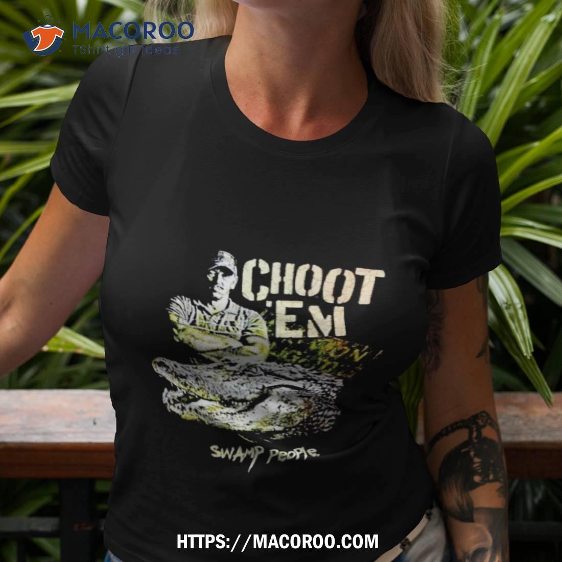 Troy Landry Crocodile Choot ’em Swamp People Shirt Troy Landry Crocodile Choot ’em Swamp People Shirt