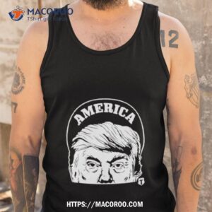 trump face america shirt tank top