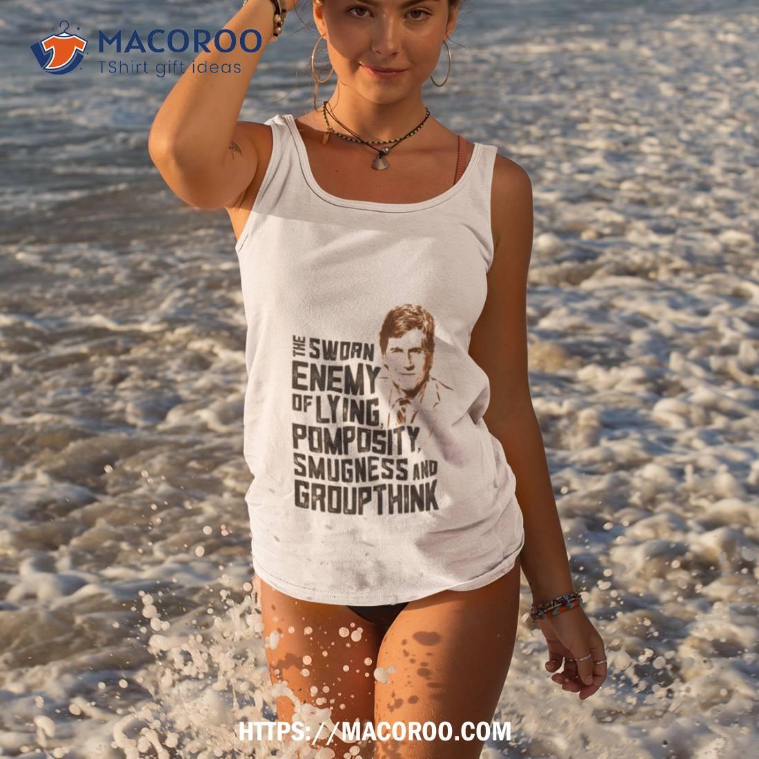 Tucker Carlson The Sworn Enemy Shirt Tucker Carlson The Sworn Enemy Shirt