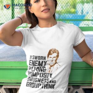 Tucker Carlson The Sworn Enemy Shirt 2 tucker carlson the sworn enemy shirt tshirt 1