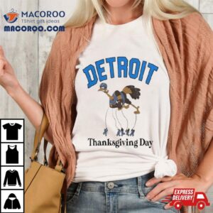 Turkey Detroit Lions Thanksgiving Day Tshirt