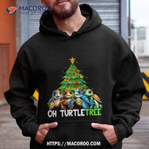 Turtles Around Christmas Tree 2023 T Shirt