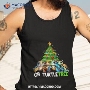 Turtles Around Christmas Tree 2023 Tank Top 3