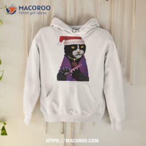 Tuxedo Cat The Carefree 204 Christmas Shirt