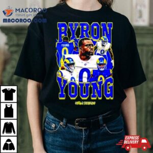 Tyler Baron Wearing Byron Young Graphic Shirt