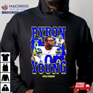 Tyler Baron Wearing Byron Young Graphic Tshirt