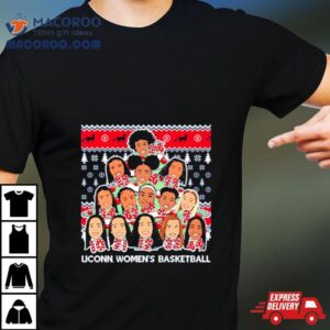 Uconn Ncaa Women S Basketball Caricature Tshirt