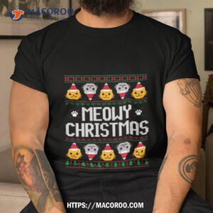 Ugly Christmas Cat Lover Shirt