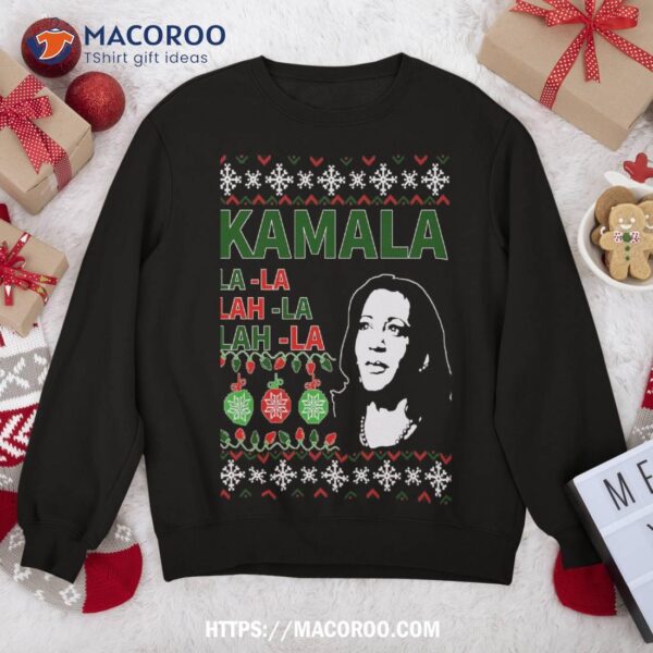 Ugly Christmas Sweater Vp Kamala Harris Biden Sweatshirt