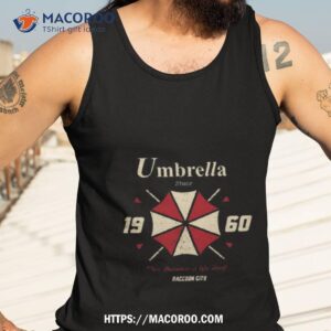 Umbrella Red White Resident Evil Tank Top 3