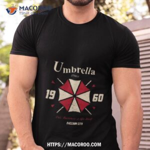 Umbrella Red White Resident Evil Shirt