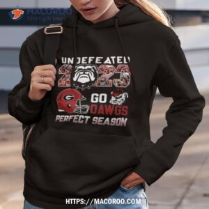 Undefeated 2023 Georgia Bulldogs Go Dawgs Perfect Season Hoodie 3
