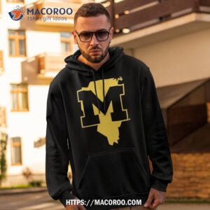 University Of Michigan M Den Chicago Pop Up T Shirt
