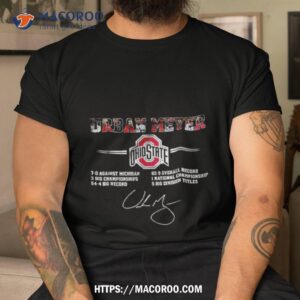Urban Meyer Ohio State Buckeyess Shirt