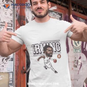 Us Sports Down Under Kyrie Irving Dallas Mavericks 500 Level Nba Cartoon Signature Tshirt 1