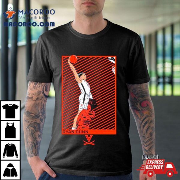 Uva Basketball Ryan Dunn Poster Dunk Shirt