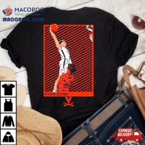 Uva Basketball Ryan Dunn Poster Dunk Tshirt