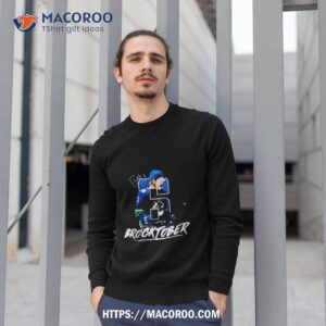Vancouver Canucks Brocktober Signature Sweatshirt 1