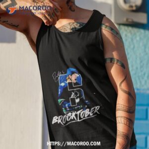 Vancouver Canucks Brocktober Signature Tank Top 1