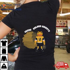 Vegas Golden Knights Levelwear Black Podium T Shirt