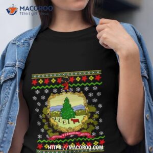 Vermont Christmas Flag Shirt