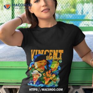 vincent van gogh retro shirt tshirt 1