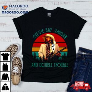 Vintage Stevie Ray Vaughan And Double Trouble T Shirt