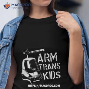 Violet Valentine Arm Trans Kids Tshirt