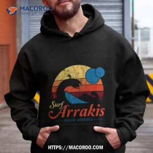 Visit Arrakis Vintage Distressed Surf Dune Sci Fi Vintage Movie Shirt