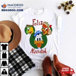 Viva Navidad Donald Ducks Christmass Tshirt