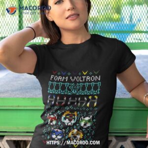 Voltron Holiday Christmas Tshirt 1