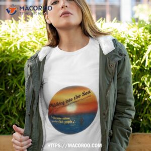 Walking Into The Sea Late Stage Capitalism Retirement Planning Shirt