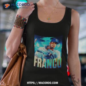 wander franco retro shirt tank top 4