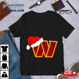 Washington Commanders Logo Santa Hat Christmas 2023 Shirt