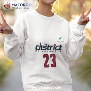 washington wizards 2023 the district of columbia t shirt sweatshirt 2
