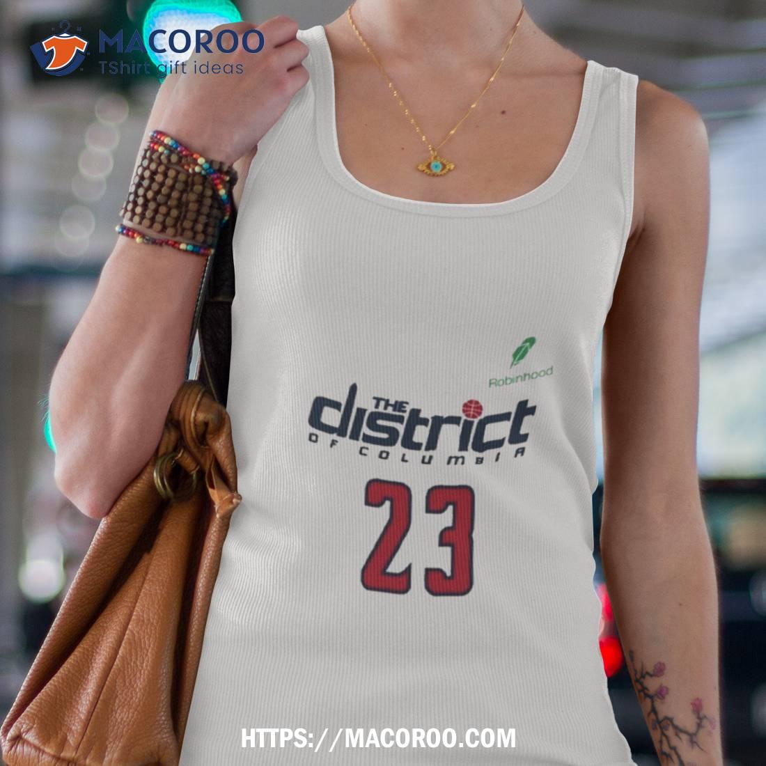 Washington wizards best sale the district shirt